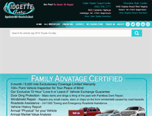 Tablet Screenshot of midgetteauto.com
